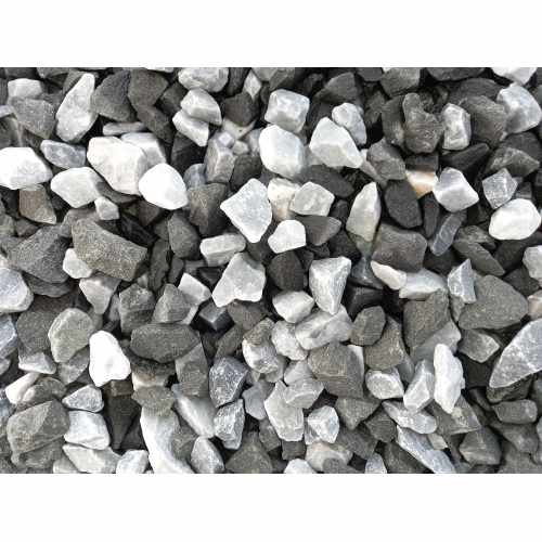 Decorative Chippings. Bulk Bag Black Ice 20mm